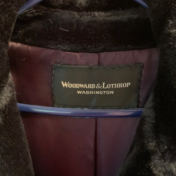 Vintage Black Fur Coat - Picture 2 of 3